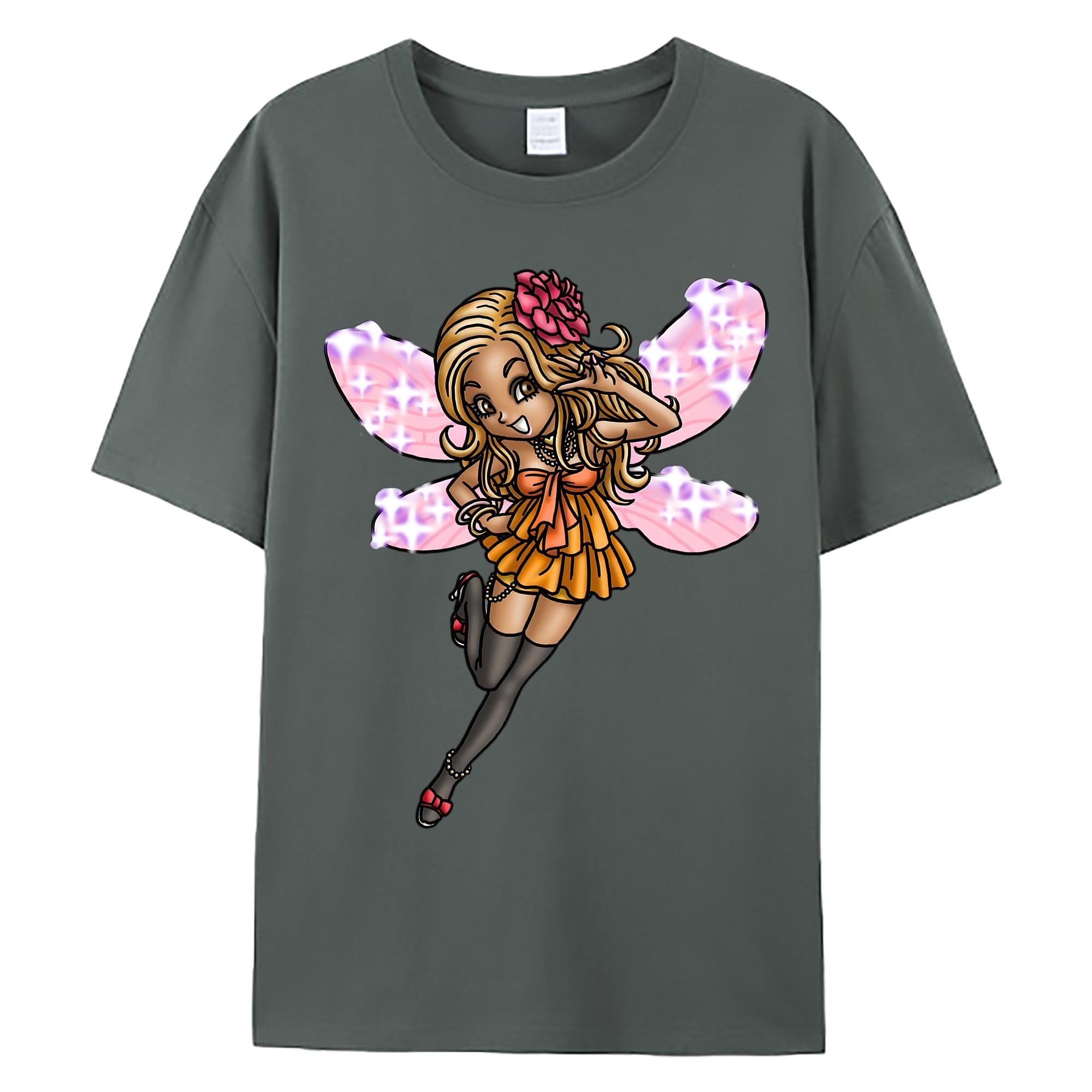 （画像用） ドラゴンクエスト Doragon Kuesuto Dragon Quest 綿100％ メンズ半袖Tシャツ｜肌触りやわらか＆通気性
